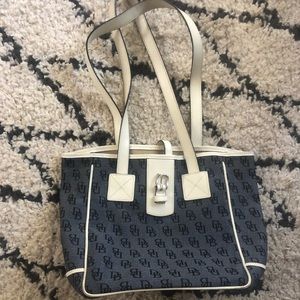 Dooney and Burke Large Monogram Hobo